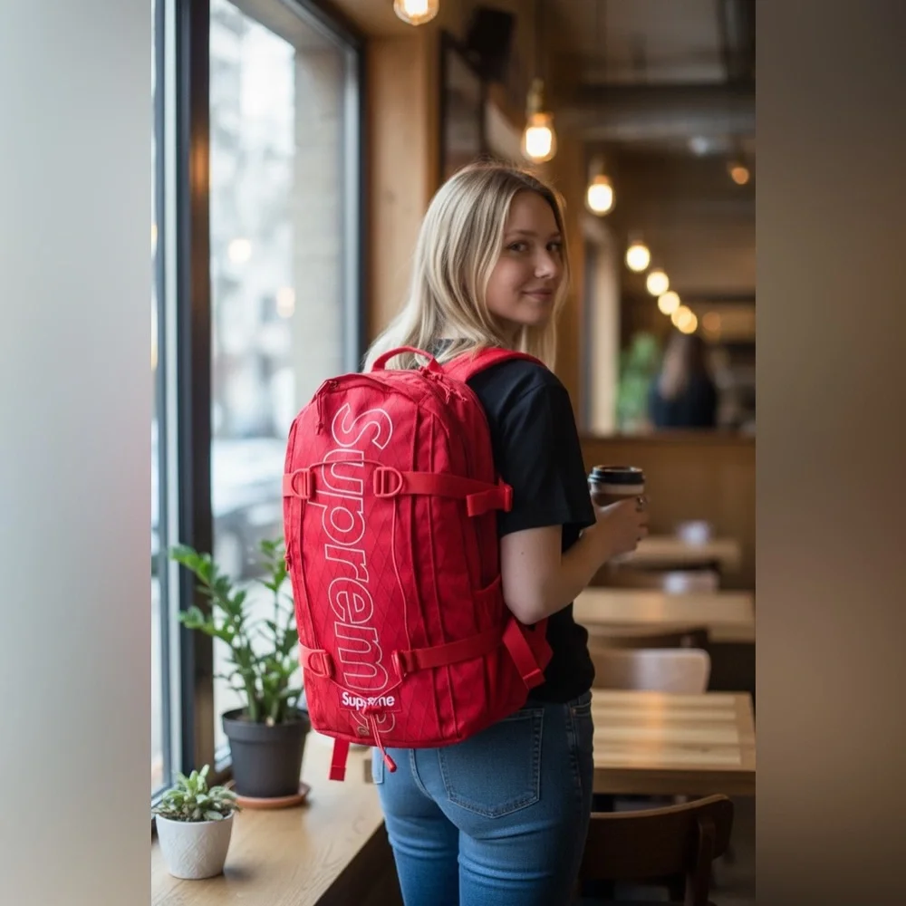 Supreme Backpack Red